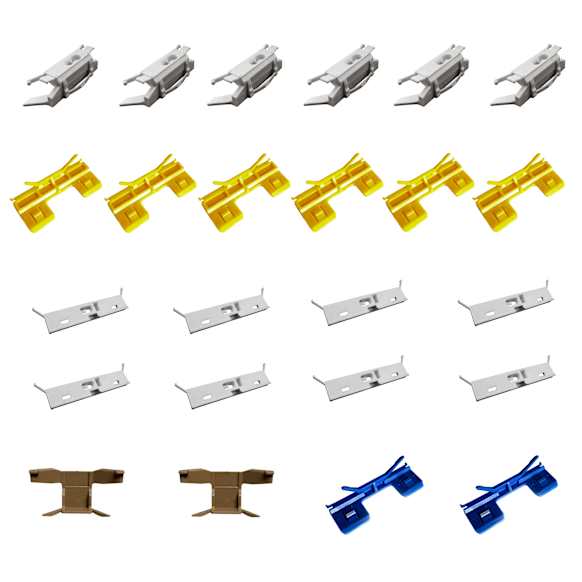PCK-2584-06 Molding Clip - Set of 24