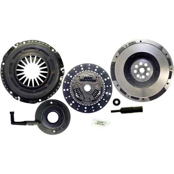 2001 Chevrolet Silverado 2500 HD - Clutch Kit, 6-Speed, Solid Flywheel Conversion Kit, 12 in. Clutch Diameter, 10 Tooth Spline, 1 3/8 in. Input Shaft Diameter, With Alignment Tool, With Flywheel, With Release Bearing, Perfection Clutch OE Replacement