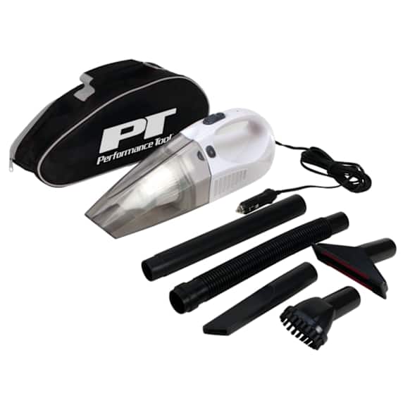 W50012 Portable Lightweight 12-Volt Vacuum Cleaner With Attachments