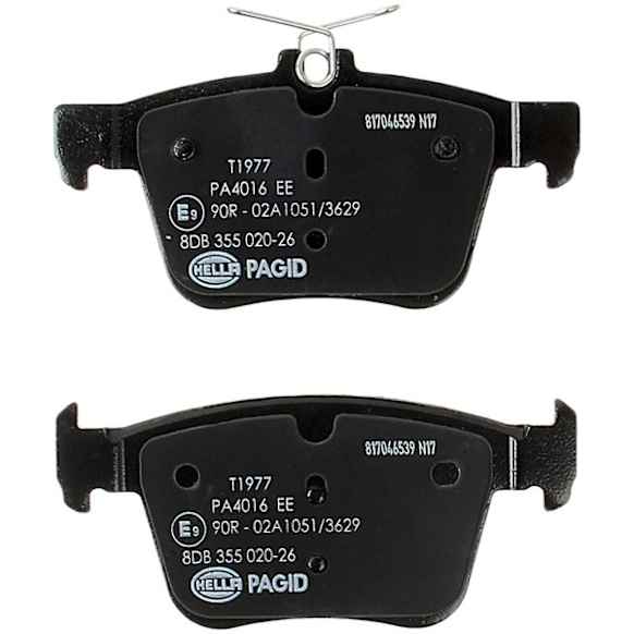 2021 Volkswagen Tiguan - Rear Semi-metallic Brake Pad Set, 2.0L 4Cyl, OE Series