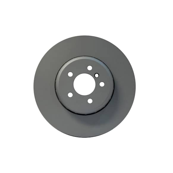 2013 BMW 750Li - Front, Driver Side Brake Disc, Plain Surface, Vented, 6 Lugs, Made in Europe, OE Two-Piece Design