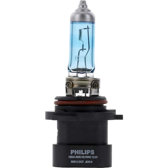 9006XSCVPS2 Driver or Passenger Side CrystalVision Platinum Series Halogen 9006XS Headlight Bulb, Low Beam, Brilliant White Light, Up to +60% Vision, Set of 2