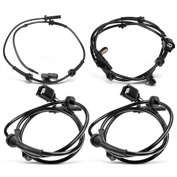 APABS2146 4 Pcs Front & Rear ABS Wheel Speed Sensor
