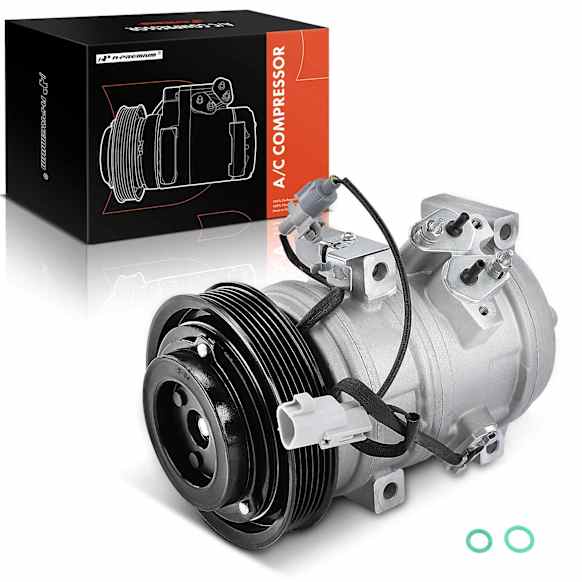 2003 Lexus RX300 - A/C Compressor, It comes With 10S17C Compressor and Clutch, May Require use of OE Manifold, With Clutch, 6-Groove Pulley, 3.0L 6Cyl