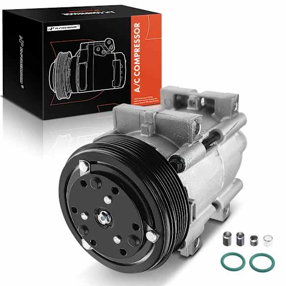 APACC056 AC Compressor with Clutch with 6-Groove Pulley