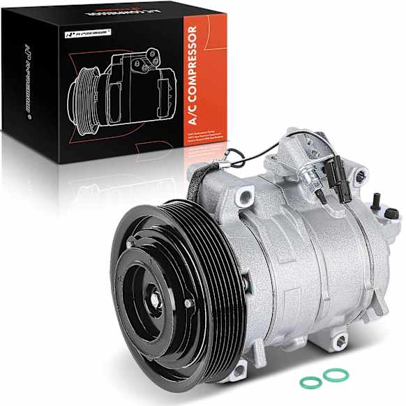 2011 Honda Accord - A/C Compressor, With Clutch, 7-Groove Pulley, 2.4L 4Cyl