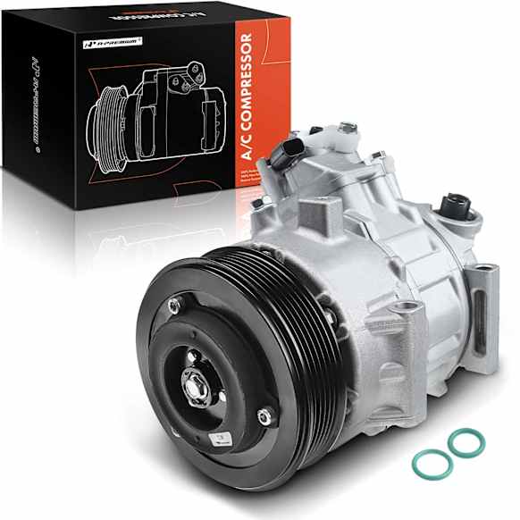2012 Toyota Camry - AC Compressor with Clutch with 6-Groove Pulley