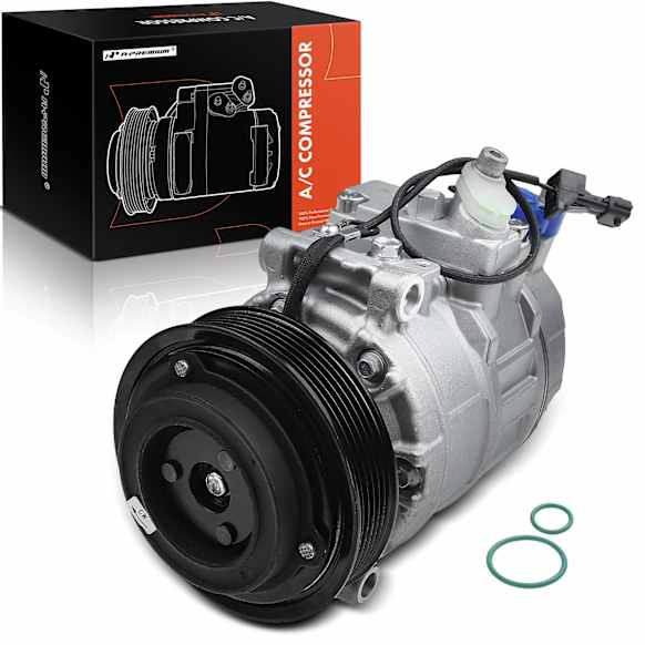 APACC072 AC Compressor with Clutch & Pulley