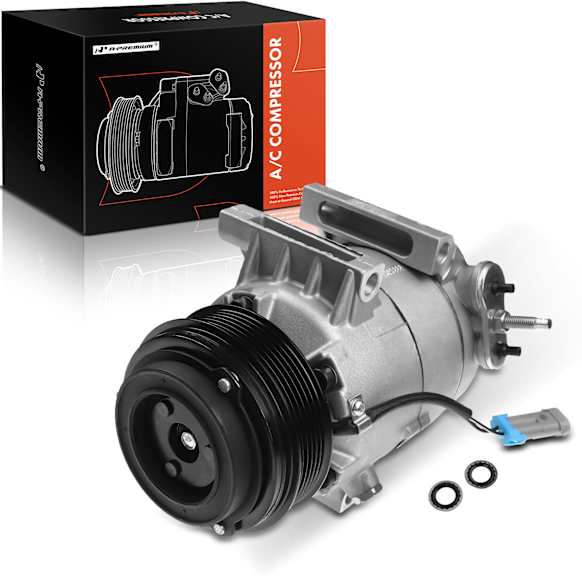 APACC116 AC Compressor with Clutch & Pulley