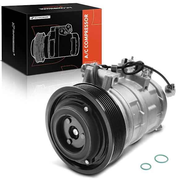 2005 Honda Accord - A/C Compressor, Only Fits the Model With DeSlugger 36140, With Clutch, 7-Groove Pulley, 2.4L 4Cyl