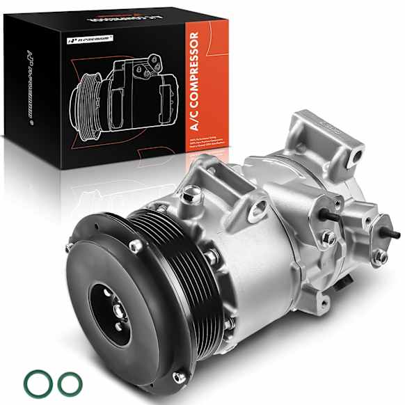 2008 Toyota RAV4 - A/C Compressor, With Clutch, 7-Groove Pulley, 2.4L 4Cyl