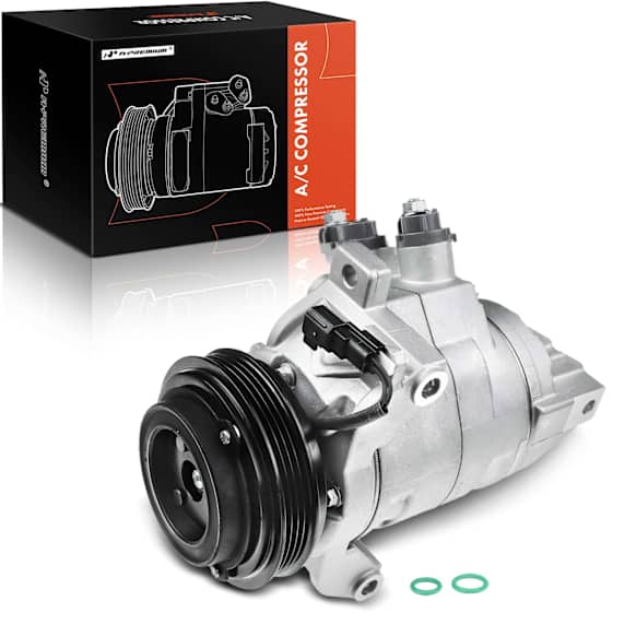 2017 Ford F-150 - A/C Compressor, With Clutch, 4-Groove Pulley, 3.5L 6Cyl