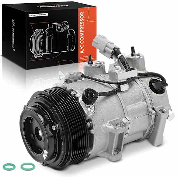 APACC274 AC Compressor with Clutch with 7-Groove Pulley