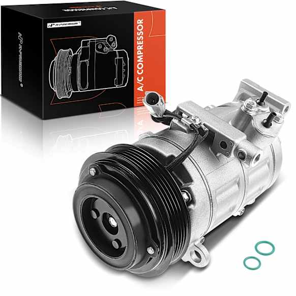 2010 Mazda 3 - A/C Compressor, With Clutch, 5-Groove Pulley, 2.0L 4Cyl