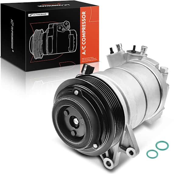 2005 Nissan Murano - A/C Compressor, With Clutch, 6-Groove Pulley, 3.5L 6Cyl