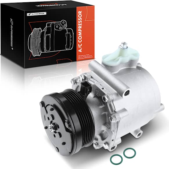 2004 Ford E-250 - A/C Compressor, It comes With Scroll Compressor, Clutch and 6-Groove Pulley, With Clutch, 6-Groove Pulley, 4.6L 8Cyl