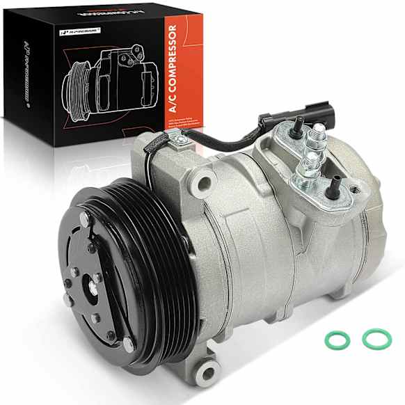 APACC323 AC Compressor with Clutch with 6-Groove Pulley