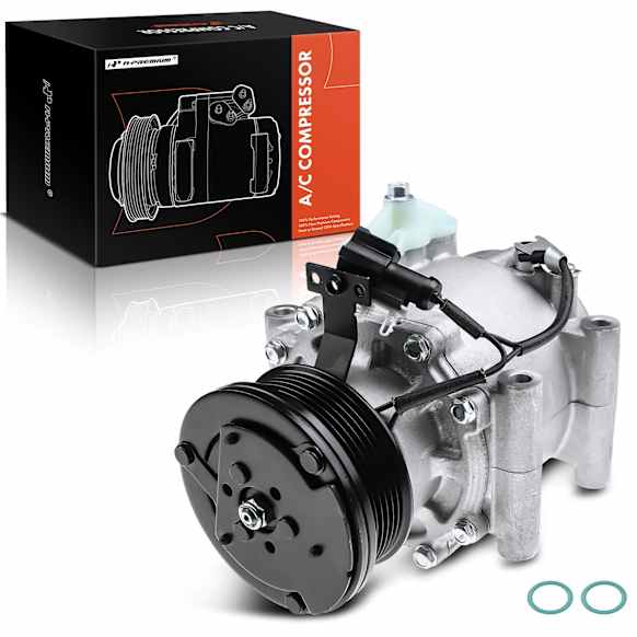 2005 Ford Thunderbird - A/C Compressor, With Clutch, 6-Groove Pulley, 3.9L 8Cyl