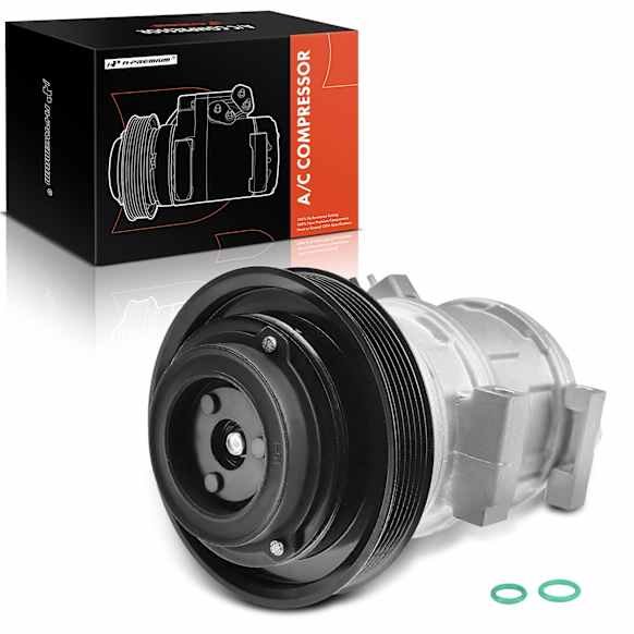 2004 Toyota Corolla - A/C Compressor, It comes With 10S15L Compressor, With 6-Groove Pulley, With Clutch, 6-Groove Pulley, 1.8L 4Cyl