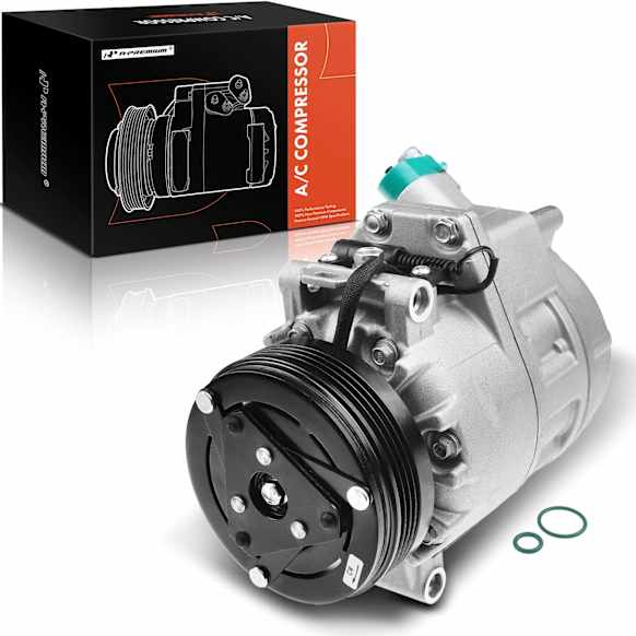 APACC362 AC Compressor with Clutch & Pulley