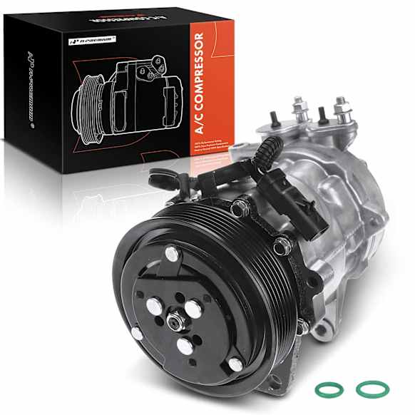 APACC367 AC Compressor with Clutch with 6-Groove Pulley