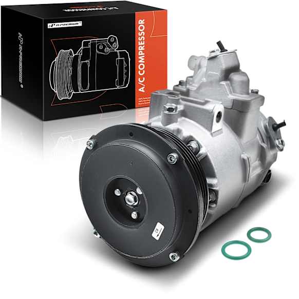 2005 Lexus LS430 - A/C Compressor, 6SBU16C Compressor, With Clutch, 6-Groove Pulley, 4.3L 8Cyl
