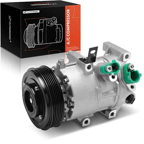 APACC516 AC Compressor with Clutch with 6-Groove Pulley