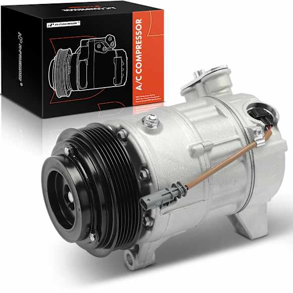 2014 Cadillac SRX - A/C Compressor, engdesig: LFX, engvin: 3, Electronic, FLEX, It Comes With Clutch, With Clutch, 6-Groove Pulley, 3.6L 6Cyl