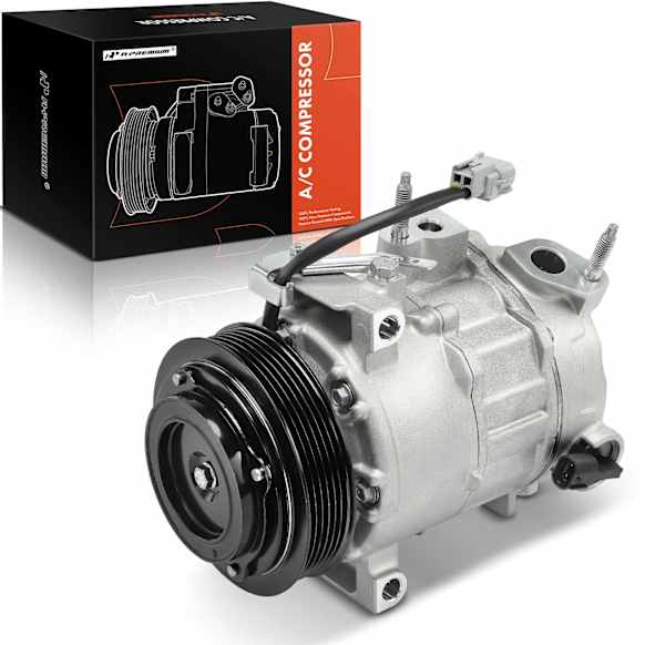 2015 Dodge Challenger - A/C Compressor, With Clutch, 6-Groove Pulley, 5.7L 8Cyl