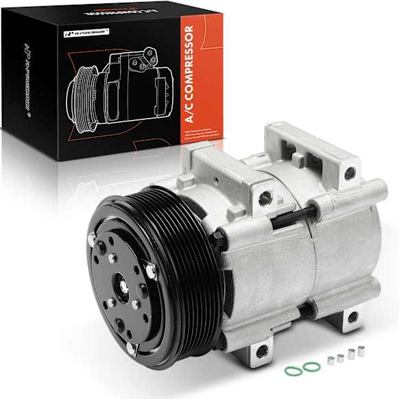 APACC616 AC Compressor with Clutch & Pulley