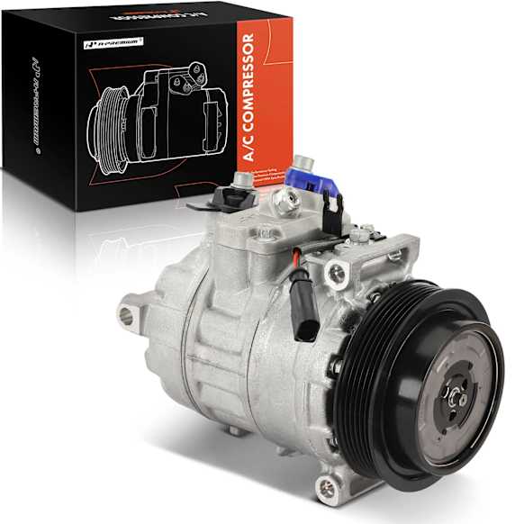 APACC655 AC Compressor with Clutch