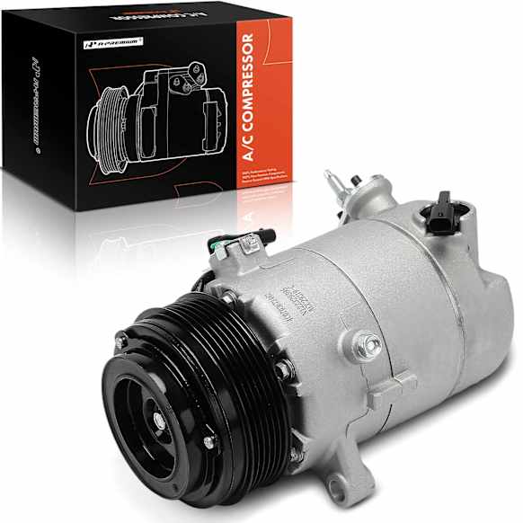 APACC733 AC Compressor with Clutch with 6-Groove Pulley