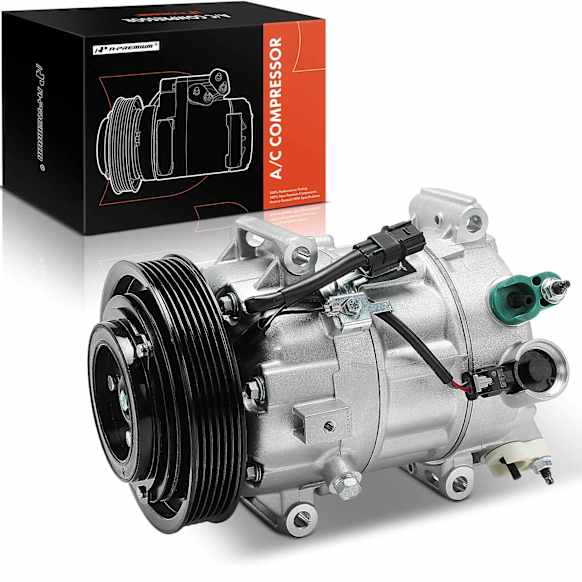 APACC852 AC Compressor with Clutch with 6-Groove Pulley