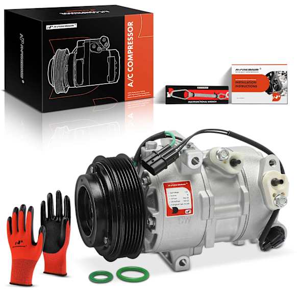APACC905 AC Compressor with 6-Groove Pulley