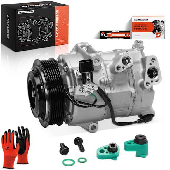 APACC985 AC Compressor with 6-Groove Pulley