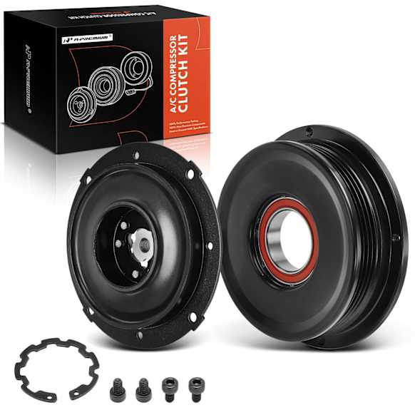 APACK059 AC Compressor Clutch Kit with 4-Groove Pulley