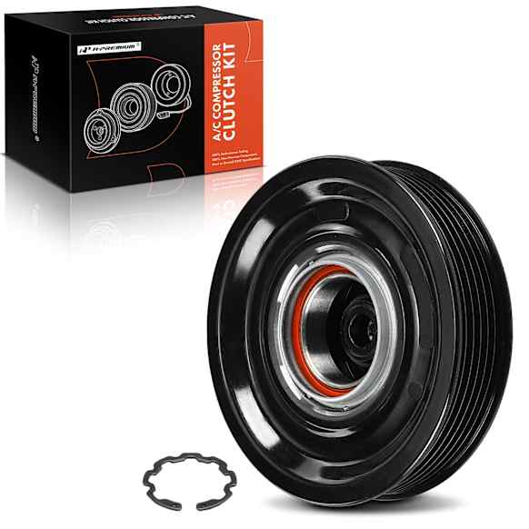 APACK134 AC Compressor Clutch Kit with 6-Groove Pulley