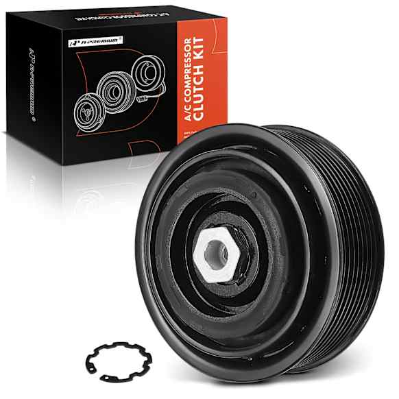 APACK200 AC Compressor Clutch Kit with 8-Groove Pulley
