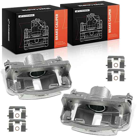 APBC1242 Front Brake Caliper with Bracket, 2-Wheel Set