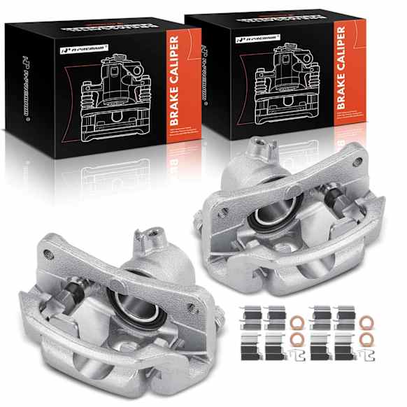 APBC4124 Rear Brake Caliper with Bracket, 2-Wheel Set