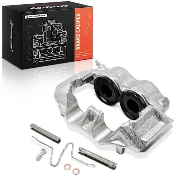 Front Driver Side Brake Caliper, 2-Piston A-Premium APBC4451, Sold Individually