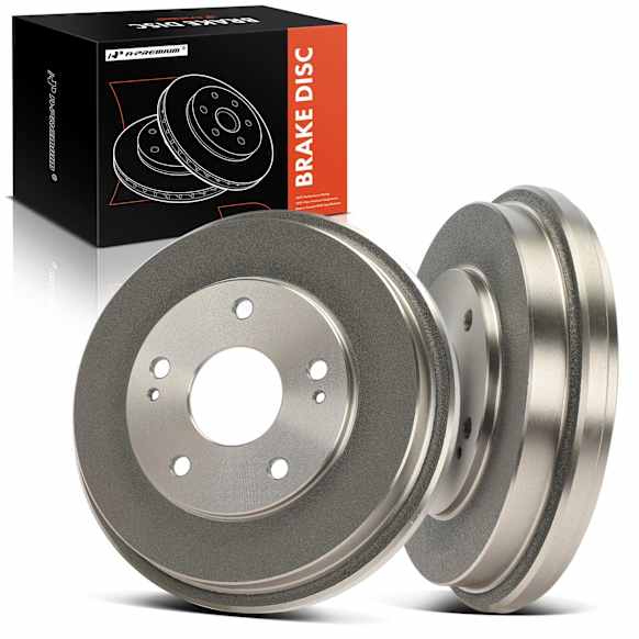 APBDR010 2 Pcs Rear Brake Drum