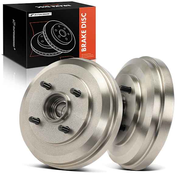 APBDR024 2 Pcs Rear Brake Drum