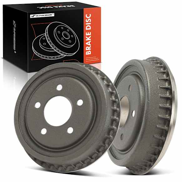 APBDR028 2 Pcs Rear Brake Drum