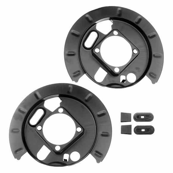 APBDS0009 2x Rear Brake Dust Splash Shield