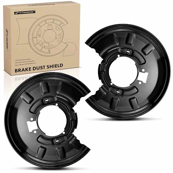 APBDS0043 2 Pcs Rear Brake Dust Shield