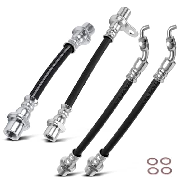 APBHH3117 4 Pcs Rear Inner & Outer Brake Hydraulic Hose