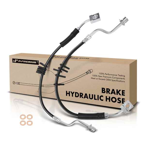 APBHH3353 2 Pcs Rear Brake Hydraulic Hose