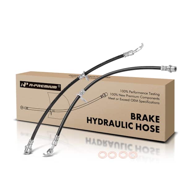 APBHH3533 2 Pcs Front Brake Hydraulic Hose