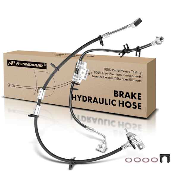 APBHH3969 2 Pcs Front Brake Hydraulic Hose